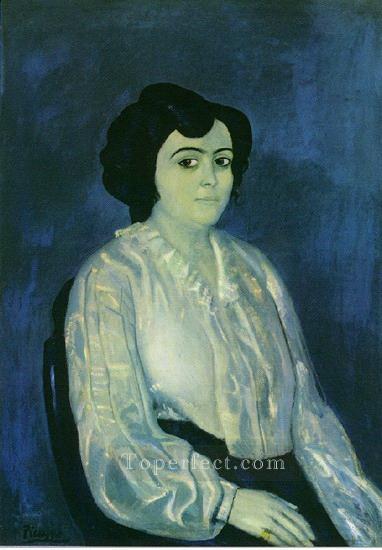 Portrait of Madame Soler 1903 Pablo Picasso Oil Paintings